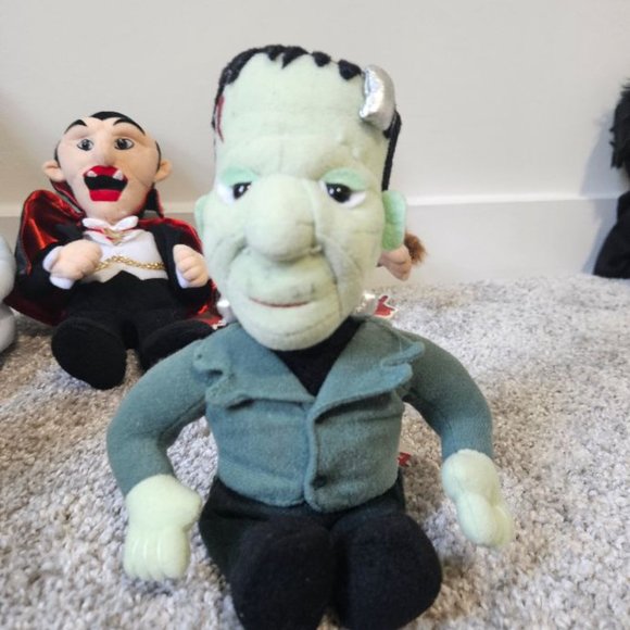 RARE* VINTAGE UNIVERSAL STUDIOS MONSTERS 1999 CVS STUFFINS- FULL 8-PC SET w/TAGS - Picture 11 of 15